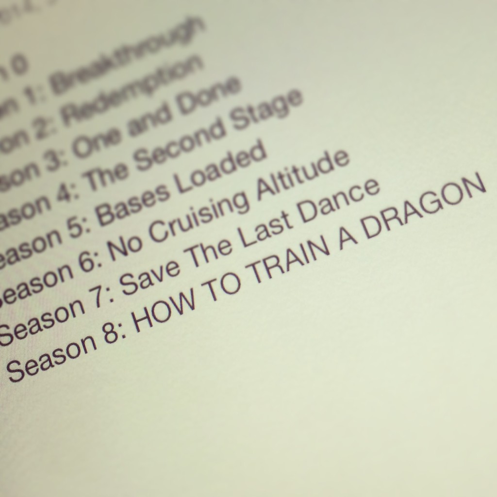 HOW TO TRAIN A DRAGON