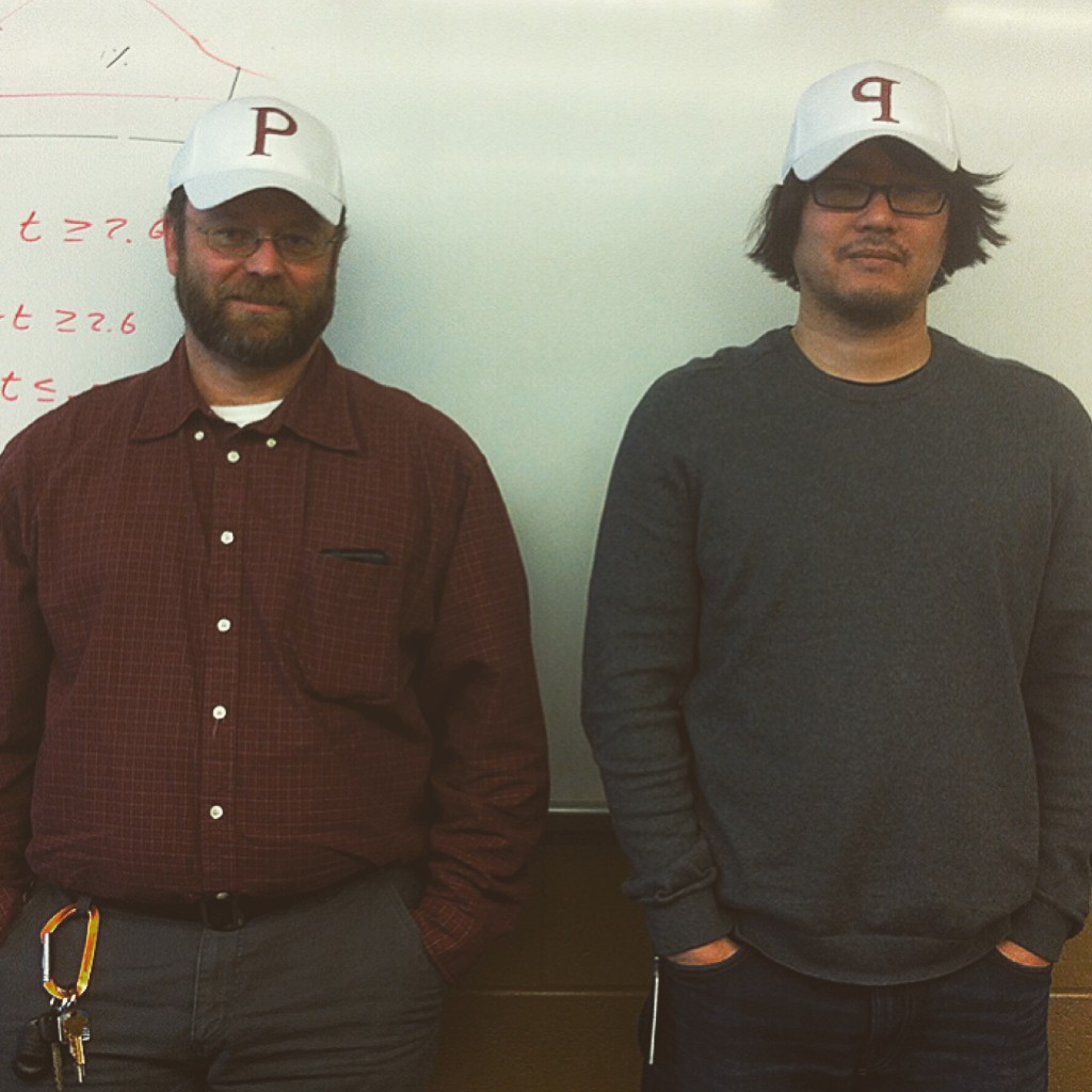 p-hat and q-hat... get it? :)